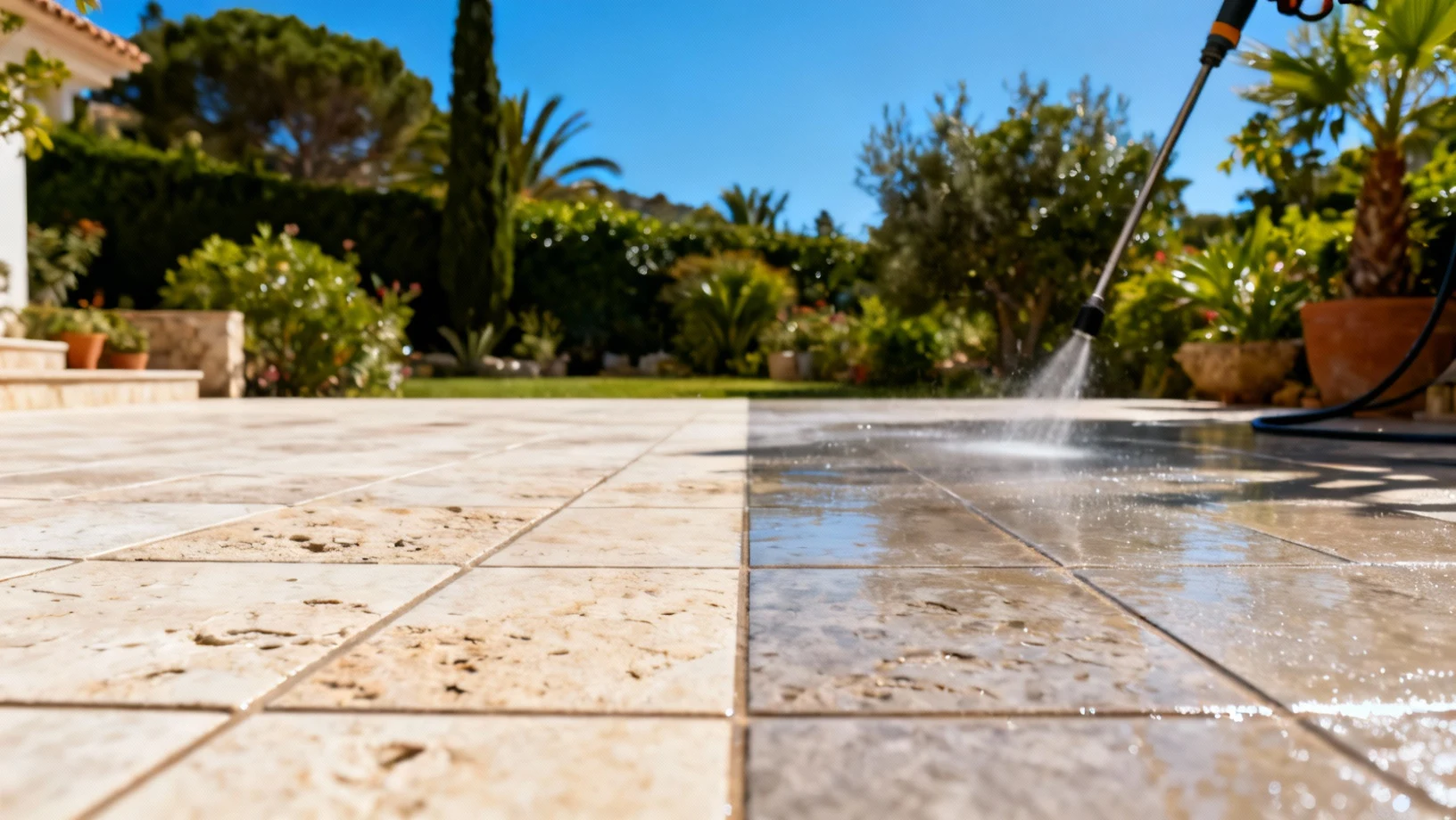 Entretenir le carrelage extérieur de sa terrasse
